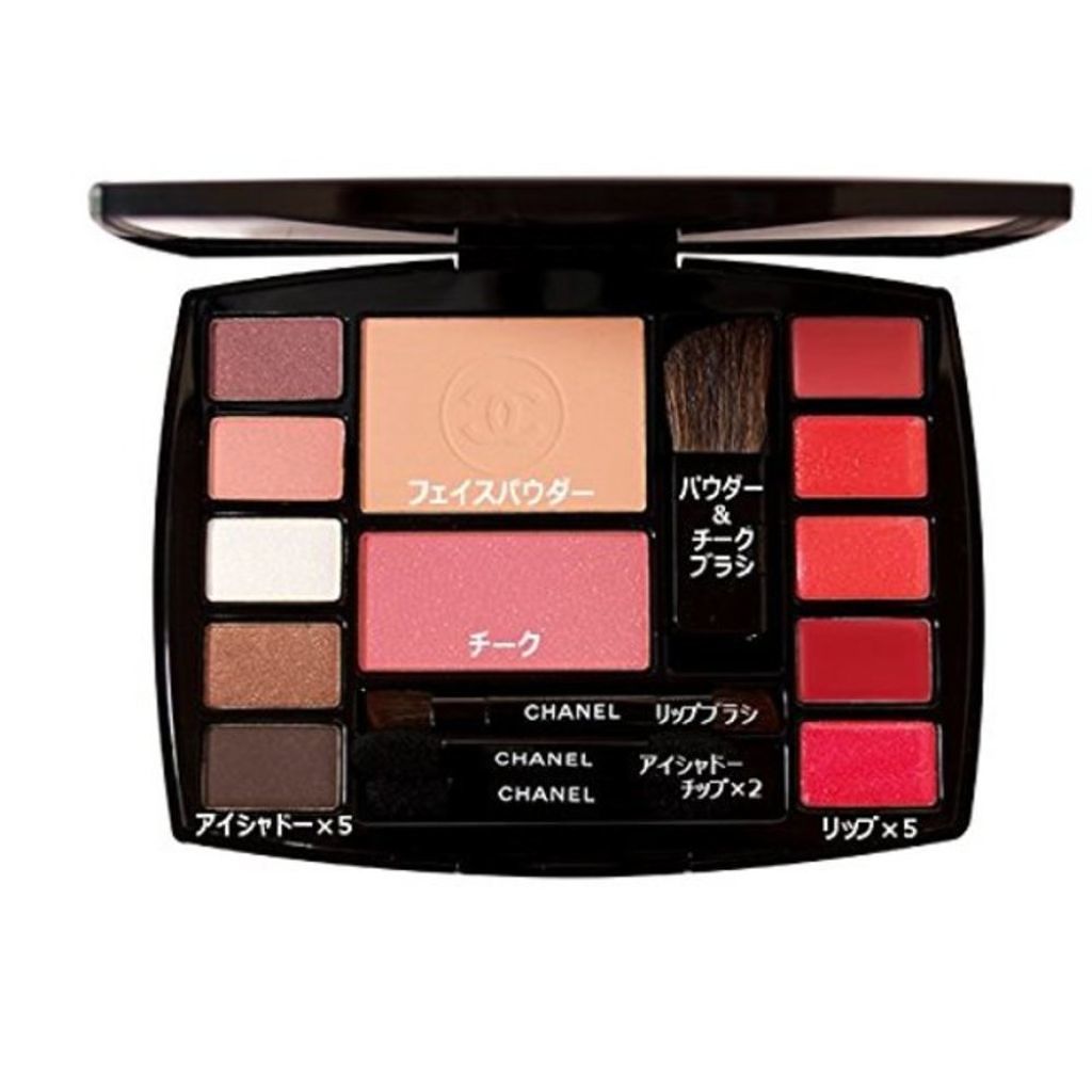 ◆未開封◆ CHANEL トラベルメイクアップパレット デスティネーション 試してみた】トラベル メイクアップ パレット デスティ
