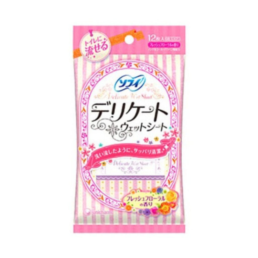 ソフィ デリケートウェットシート フレッシュフローラルの香り ソフィ