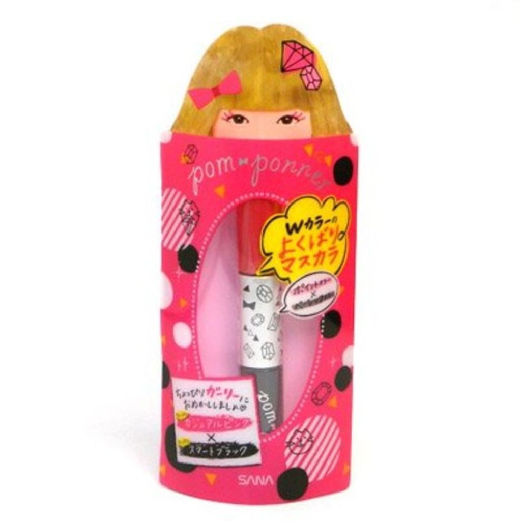 Wカラーマスカラ ポンポネ