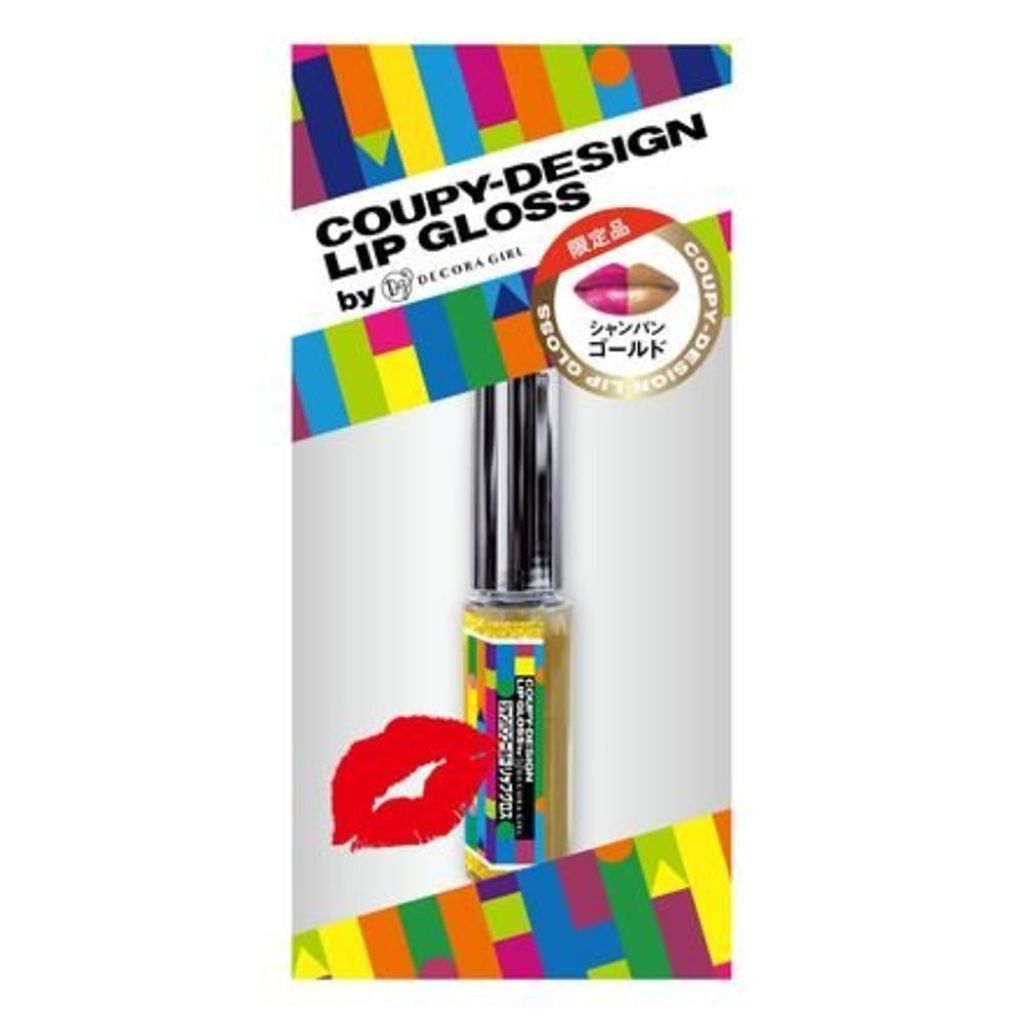 クーピー柄リップグロス デコラガール