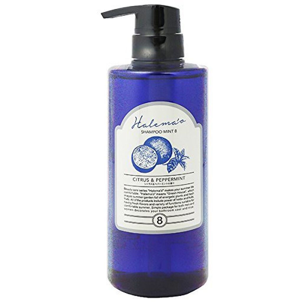 シャンプー ミント 8 HALEMA'O