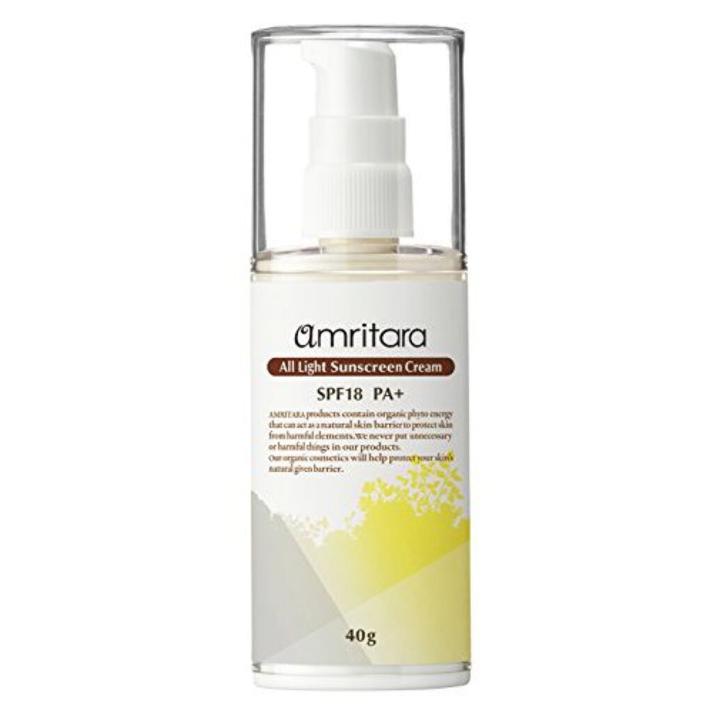 オールライト サンスクリーン クリーム SPF18 PA+ AMRITARA