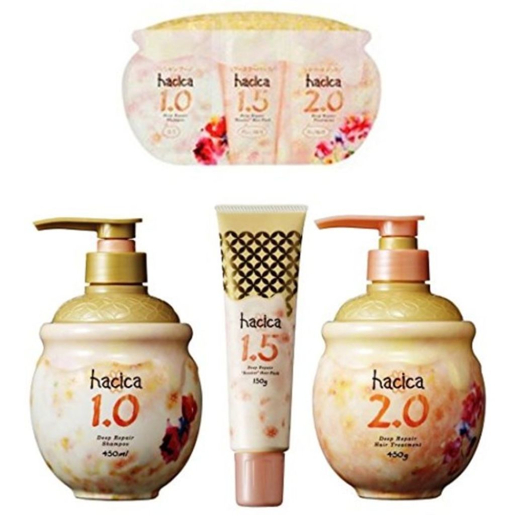 ディープリペア シャンプー1.0 /ヘアトリートメント2.0 hacica