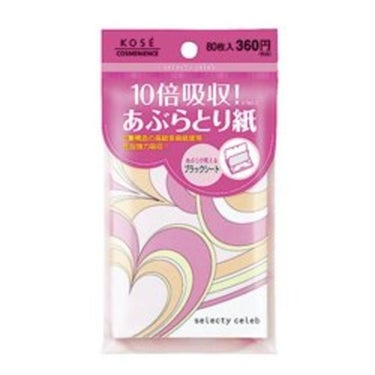 超強力あぶらとり紙 コンビニック セレクティ セレブ