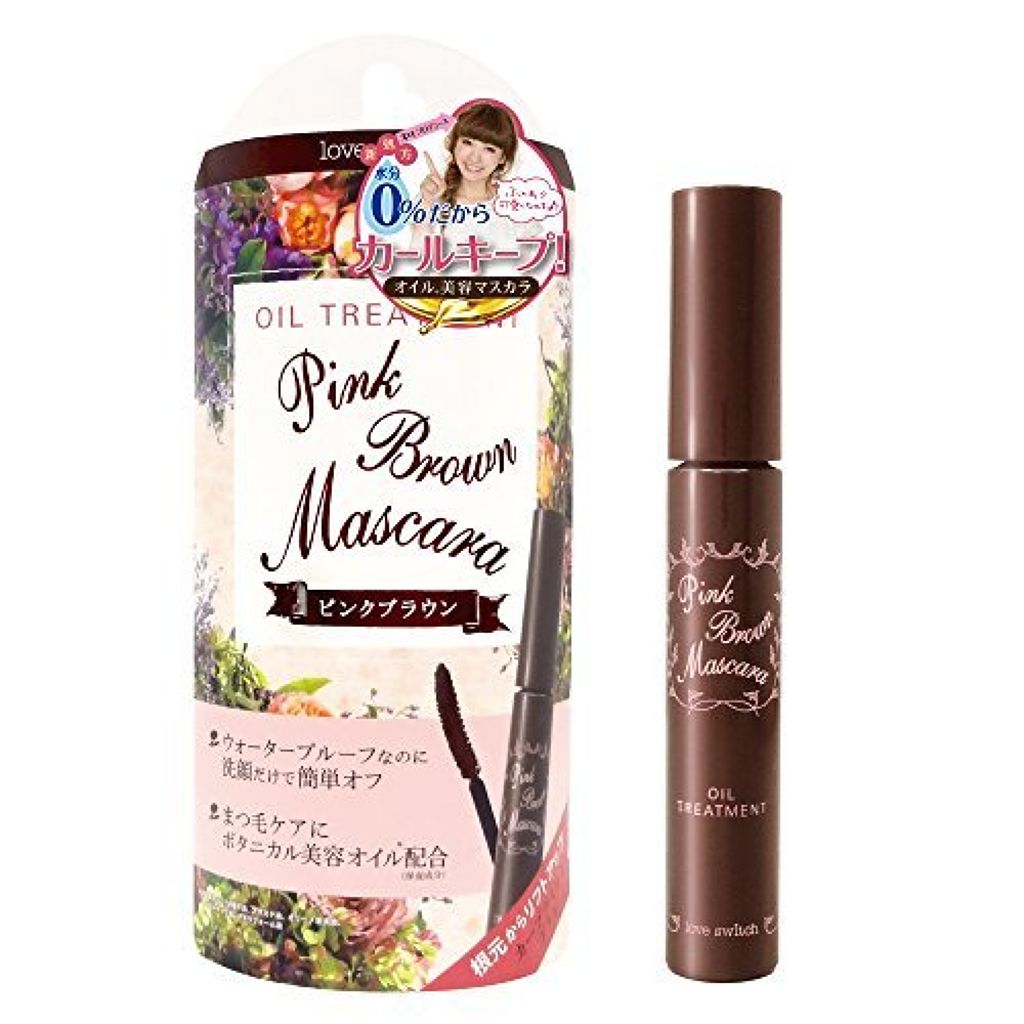 ピンクブラウンマスカラ ラブスイッチ