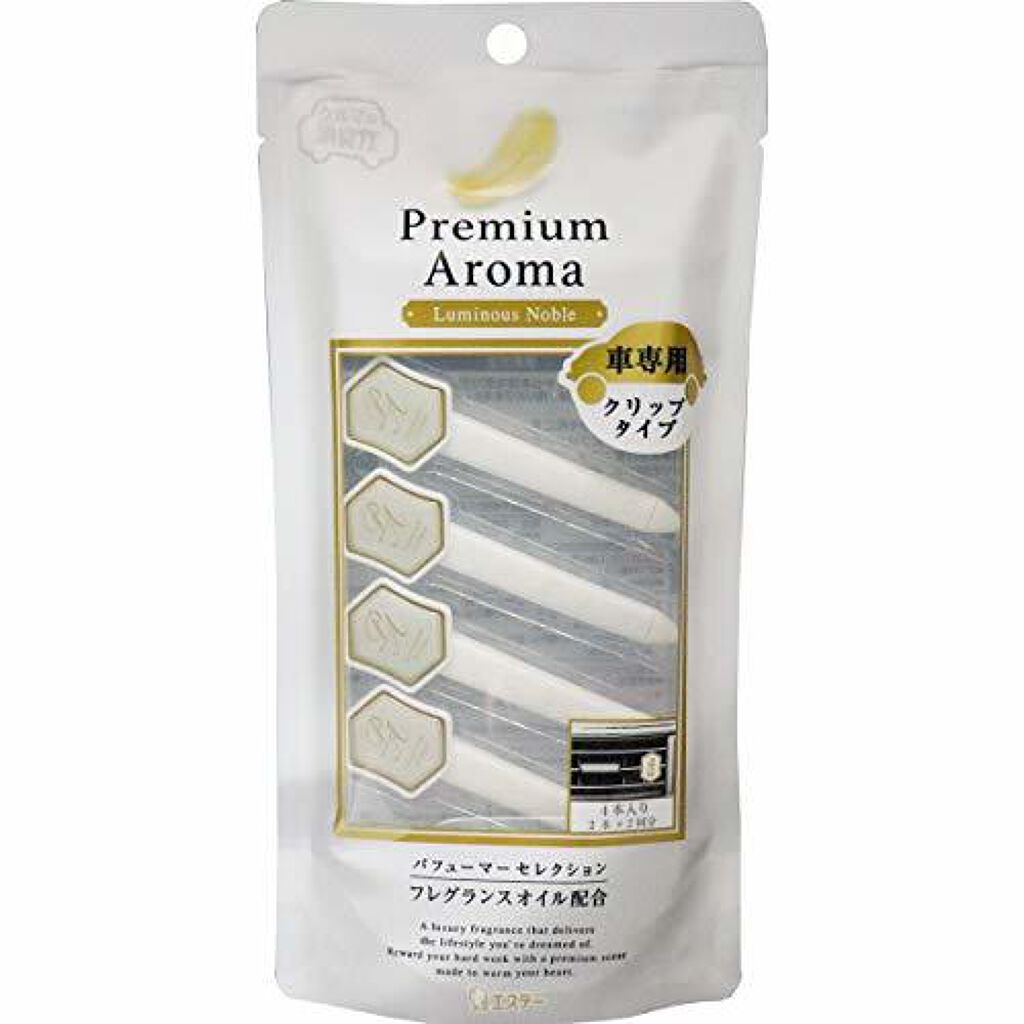 消臭力 クルマの消臭力 Premium Aroma クリップタイプ