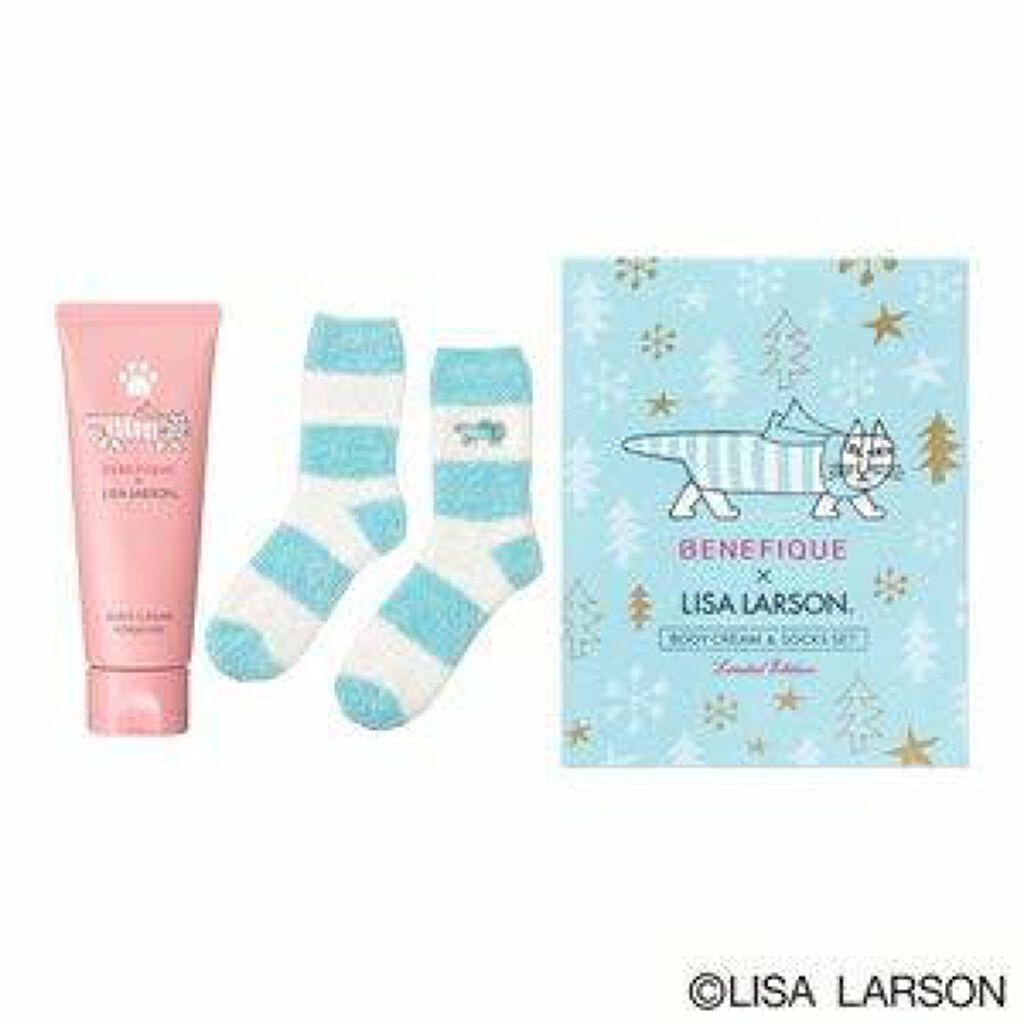 ボディークリーム&ソックスセット BENEFIQUE