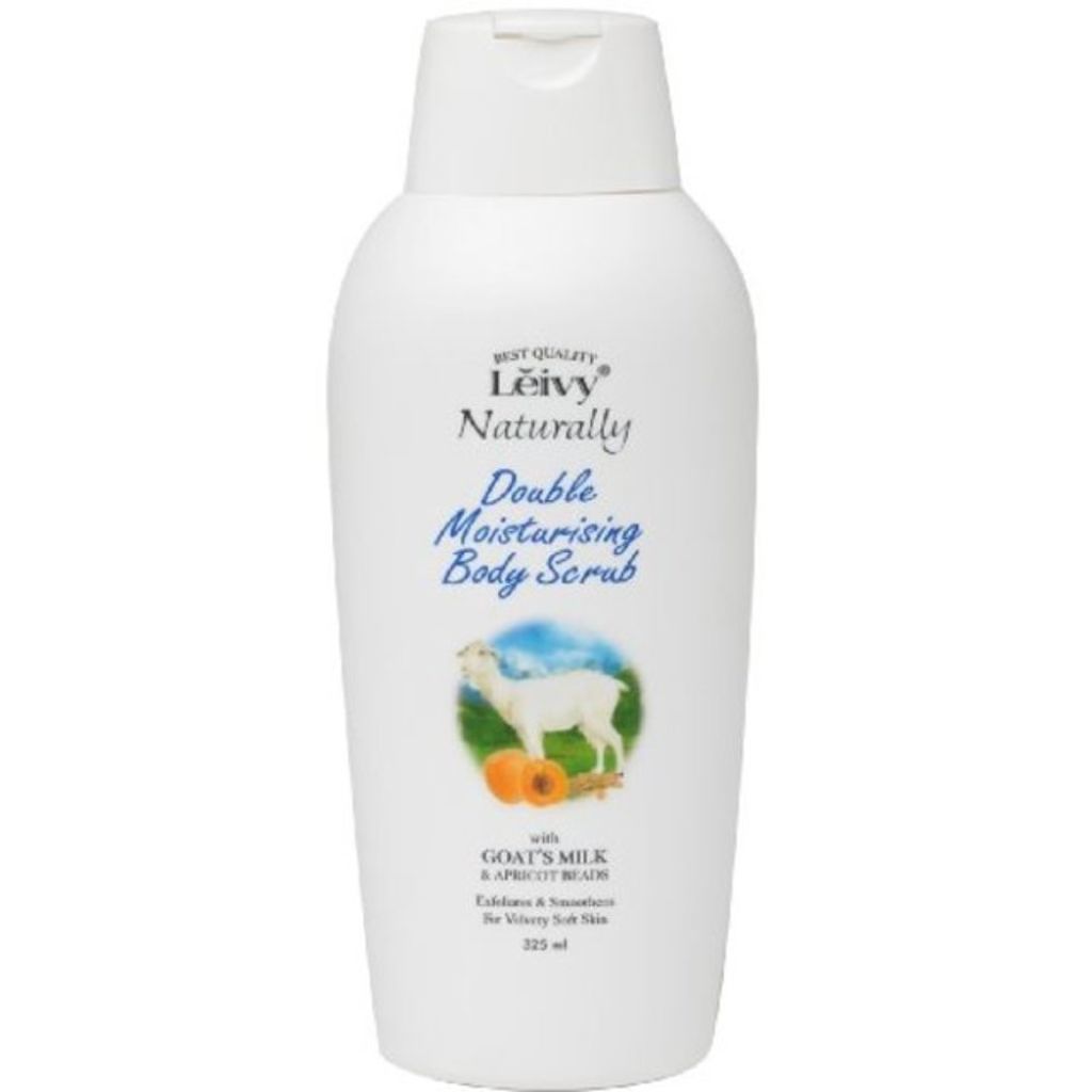 ボディスクラブ ゴートミルク&アプリコットビーズ Leivy