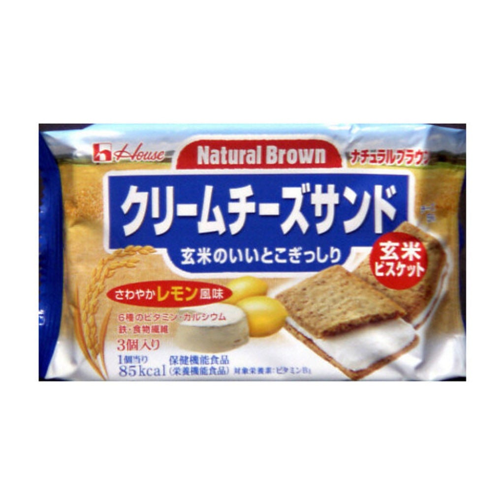 ナチュラルブラウンクリームチーズサンド ハウス