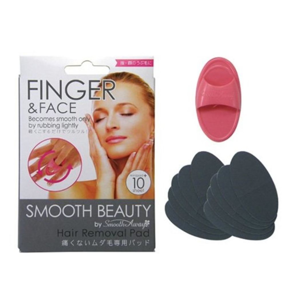 素数 スムースビューティー ヘアリムーバルパッド［フィンガー＆フェイス］
