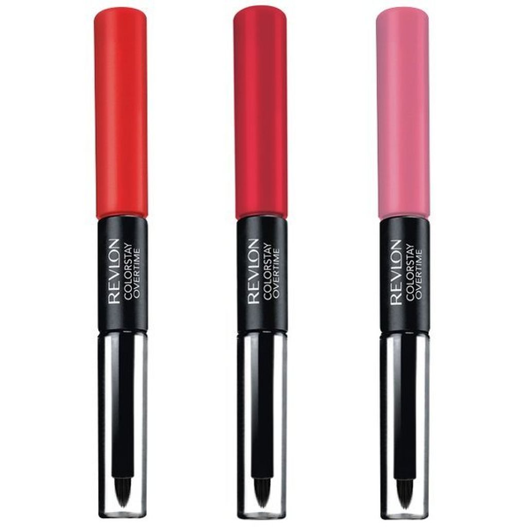 yukko♡REVLON カラーステイ オーバータイム 140×4本セット 試してみた】カラーステイ オーバータイム リップカラー REVLON