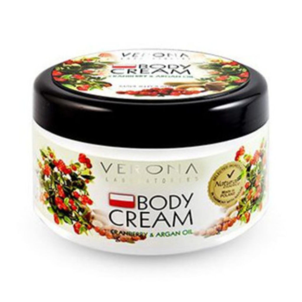 ヴェローナ ナチュラルエッセンス ボディクリーム クランベリー＆アルガンオイル