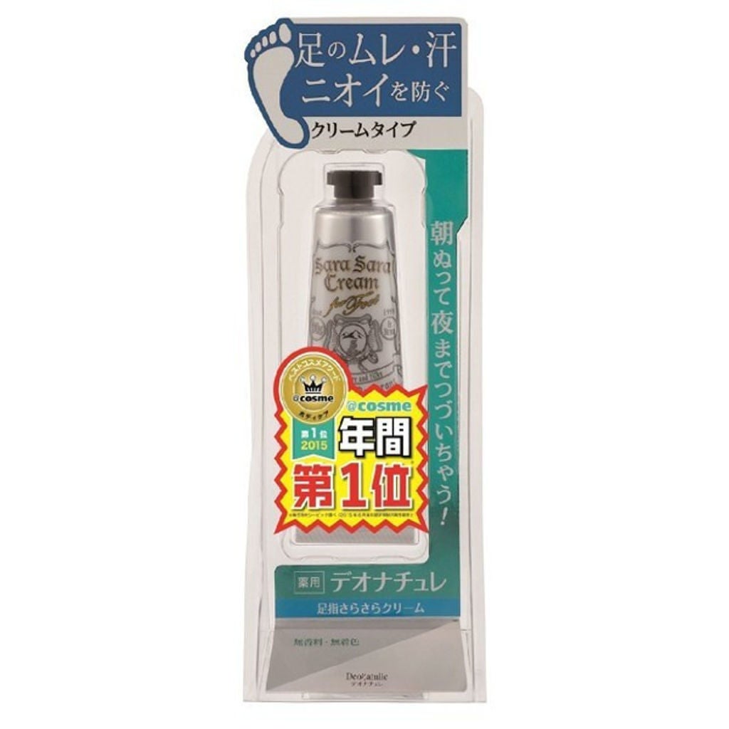 足指さらさらクリーム デオナチュレ