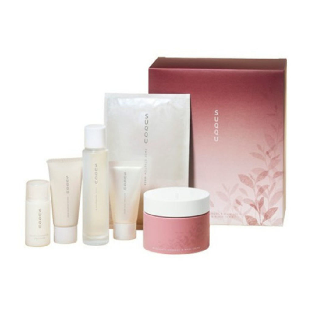 SUQQU マスキュレイト マッサージ＆マスク クリーム 紅白茶香 キット