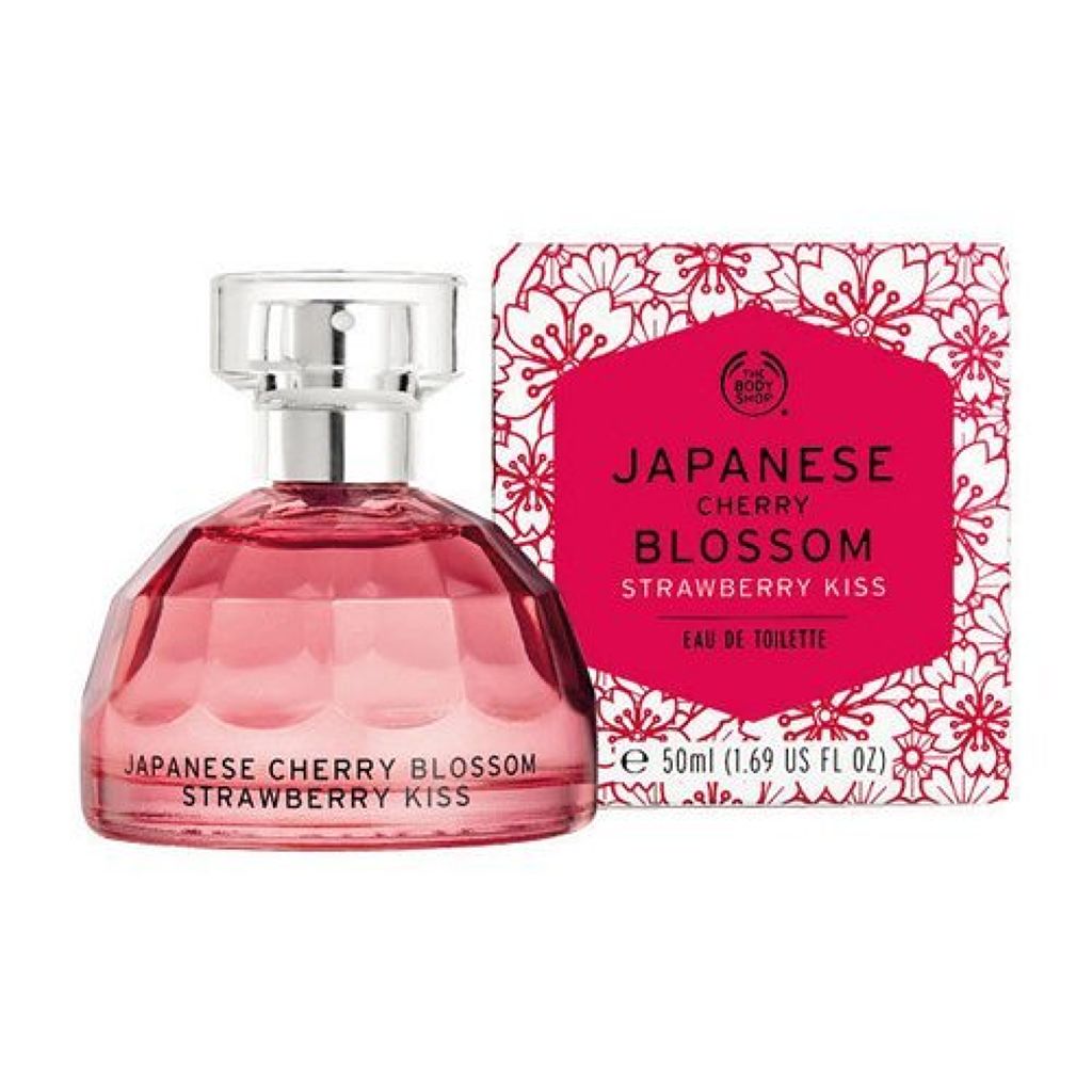ジャパニーズチェリーブロッサム ストロベリーキス オードトワレ THE BODY SHOP