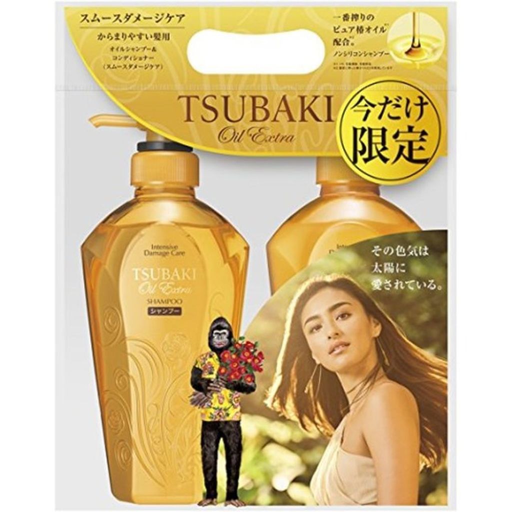 オイルエクストラ シャンプー/コンディショナー(スムースダメージケア) TSUBAKI