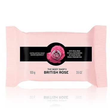 THE BODY SHOP エクスフォリエイティング ソープ ブリティッシュローズ