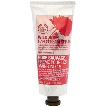 ハンドクリーム SPF15 WR THE BODY SHOP