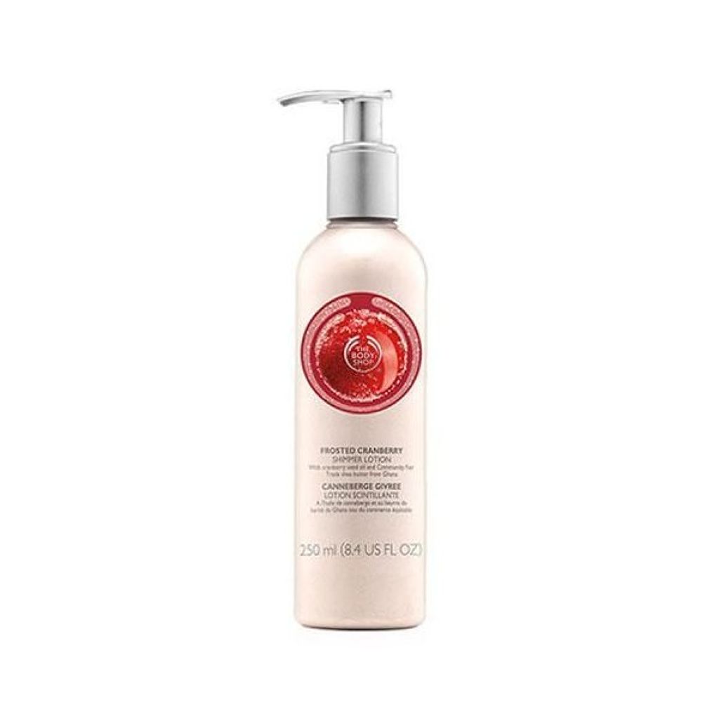 THE BODY SHOP クランベリー シマーローション