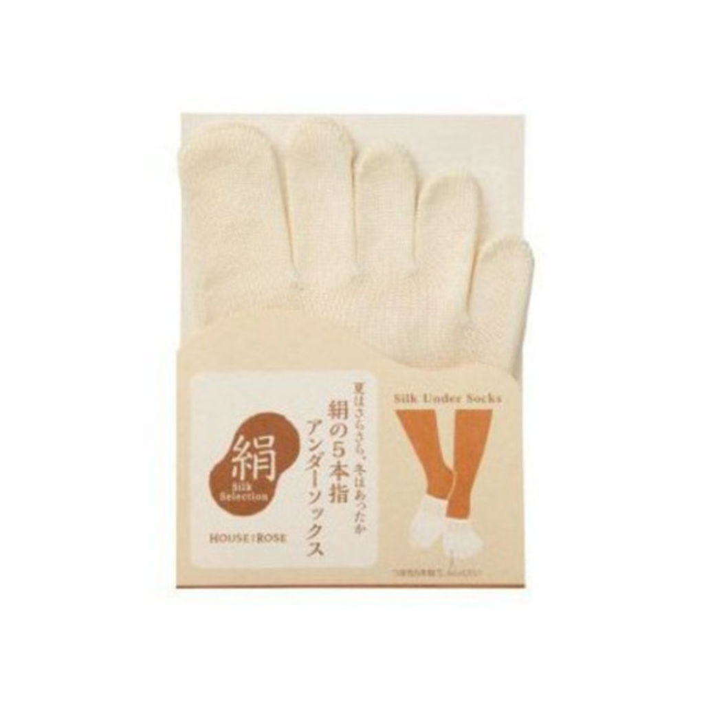 ハウス オブ ローゼ 絹の5本指 アンダーソックス
