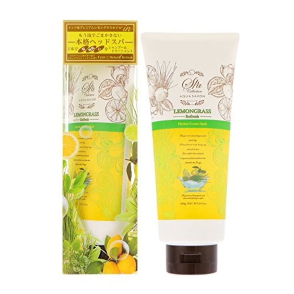 スパコレクション ハーバルクリームバス レモングラススパの香り アクアシャボン