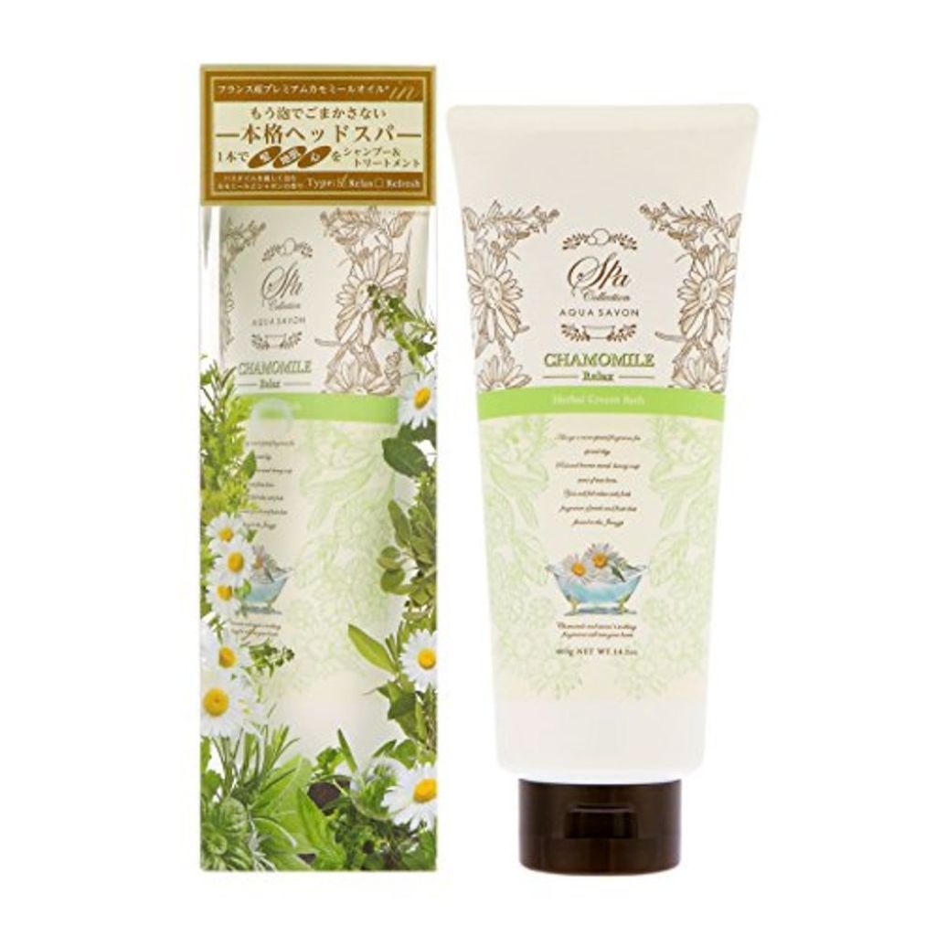 スパコレクション ハーバルクリームバス カモミールスパの香り アクアシャボン