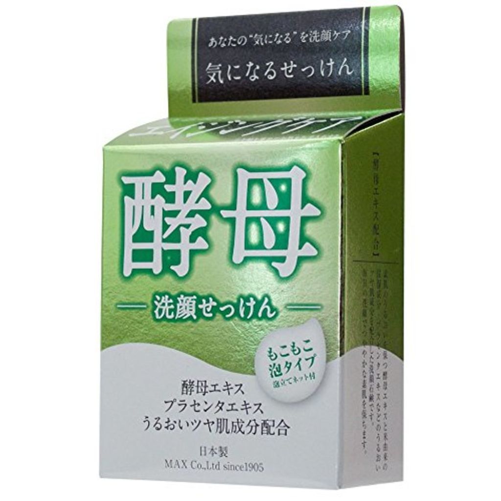 マックス 気になる洗顔石けん 酵母