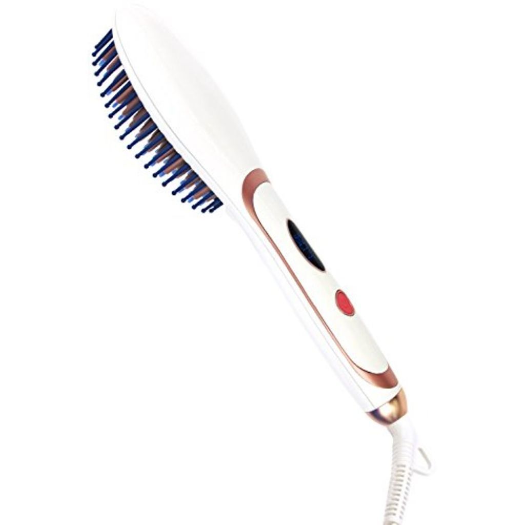 Areti. マイナスイオン ストレートブラシアイロン i1661