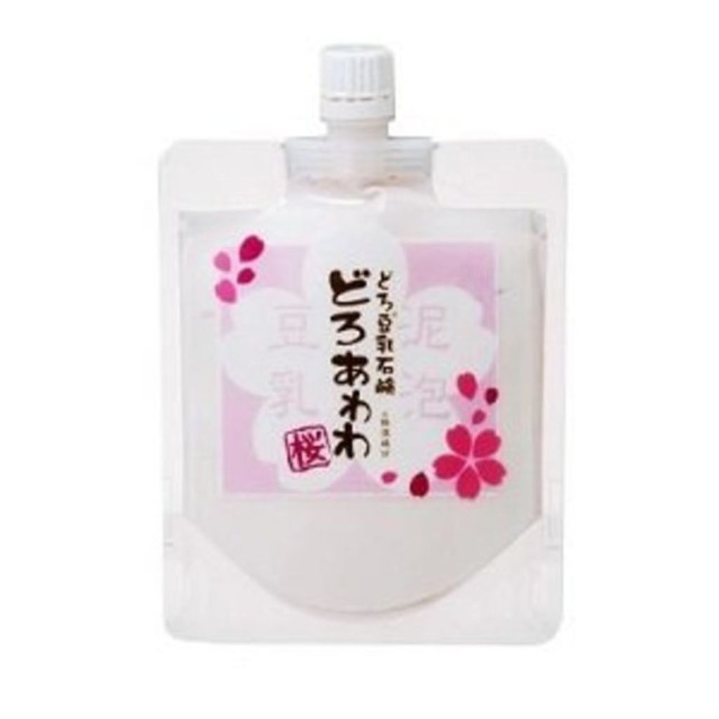 どろ豆乳石鹸 どろあわわ<桜> 健康コーポレーション