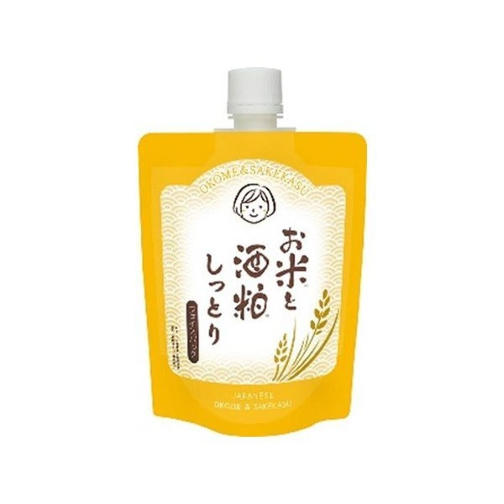 お米と酒粕しっとりフェイスパック / LANBRAN