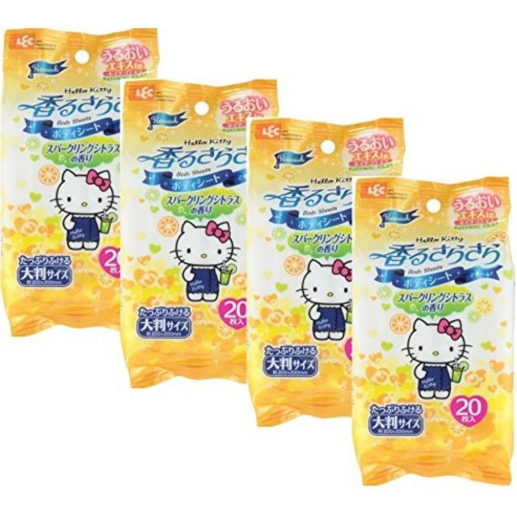 レック 香るさらさらボディシート