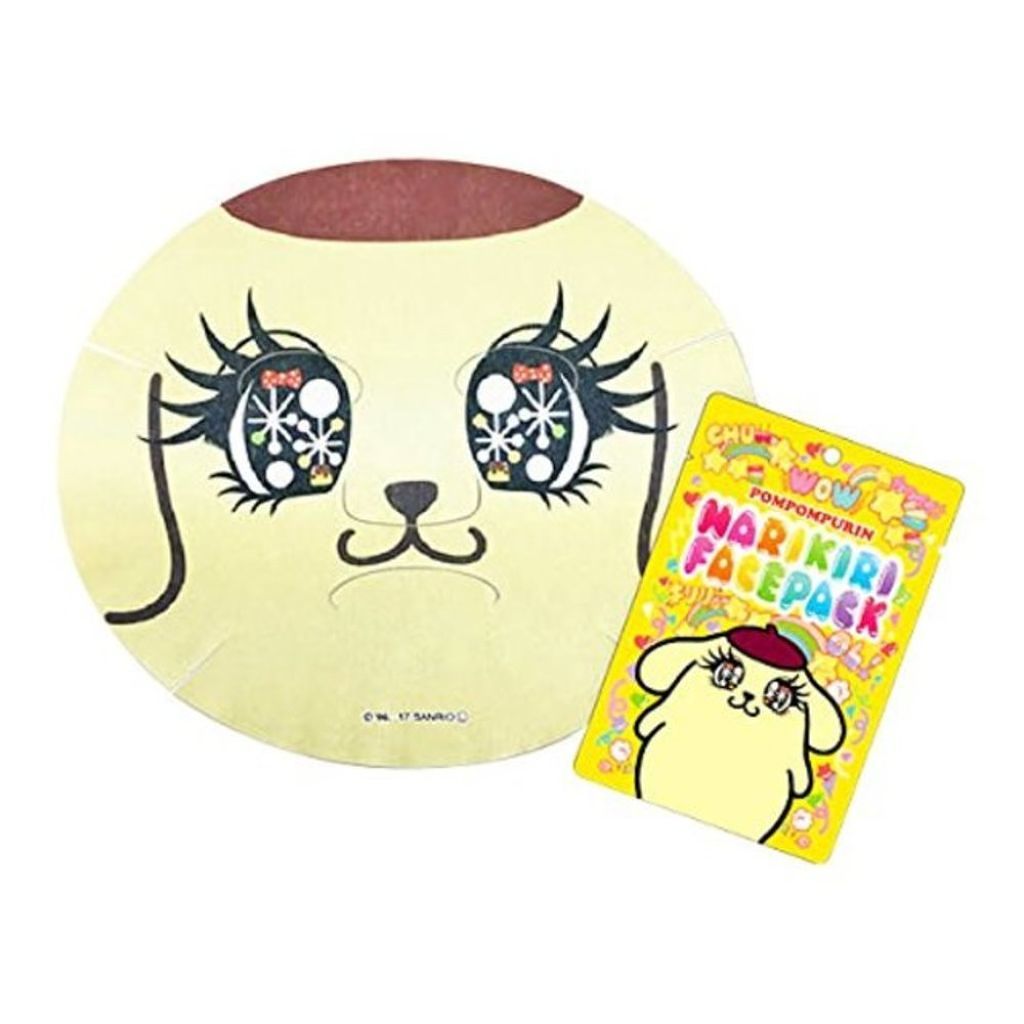 ポムポムプリン なりきりフェイスパック サンリオ