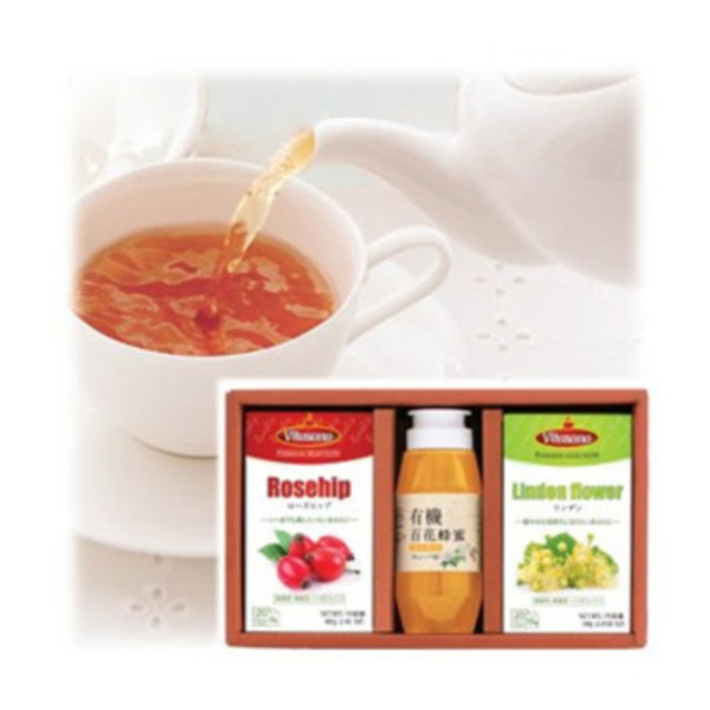山田養蜂場（健康食品） ハーブティーギフトセット (ローズヒップ・リンデン)