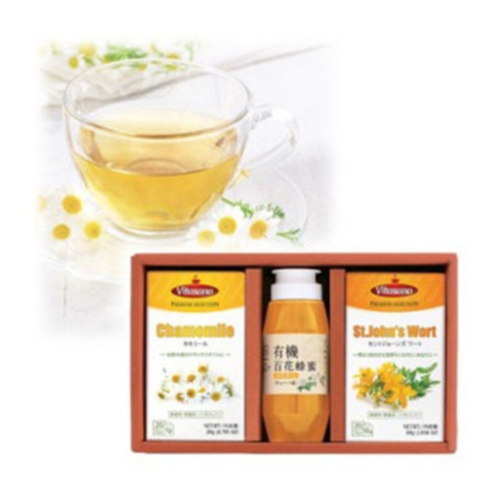 山田養蜂場（健康食品） ハーブティーギフトセット(カモミール・セントジョーンズワート)