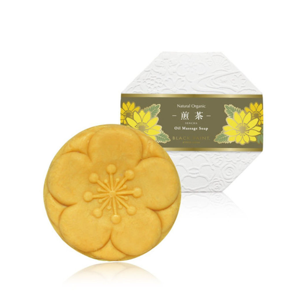 ブラックペイント こだわりの京都 お茶石鹸 煎茶