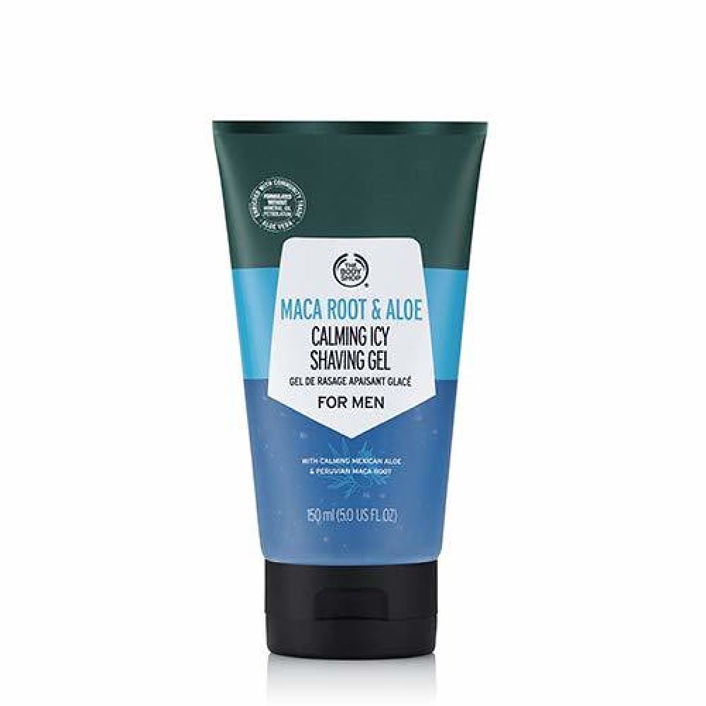フォーメン アイシーシェービングジェル マカルート& アロエ THE BODY SHOP
