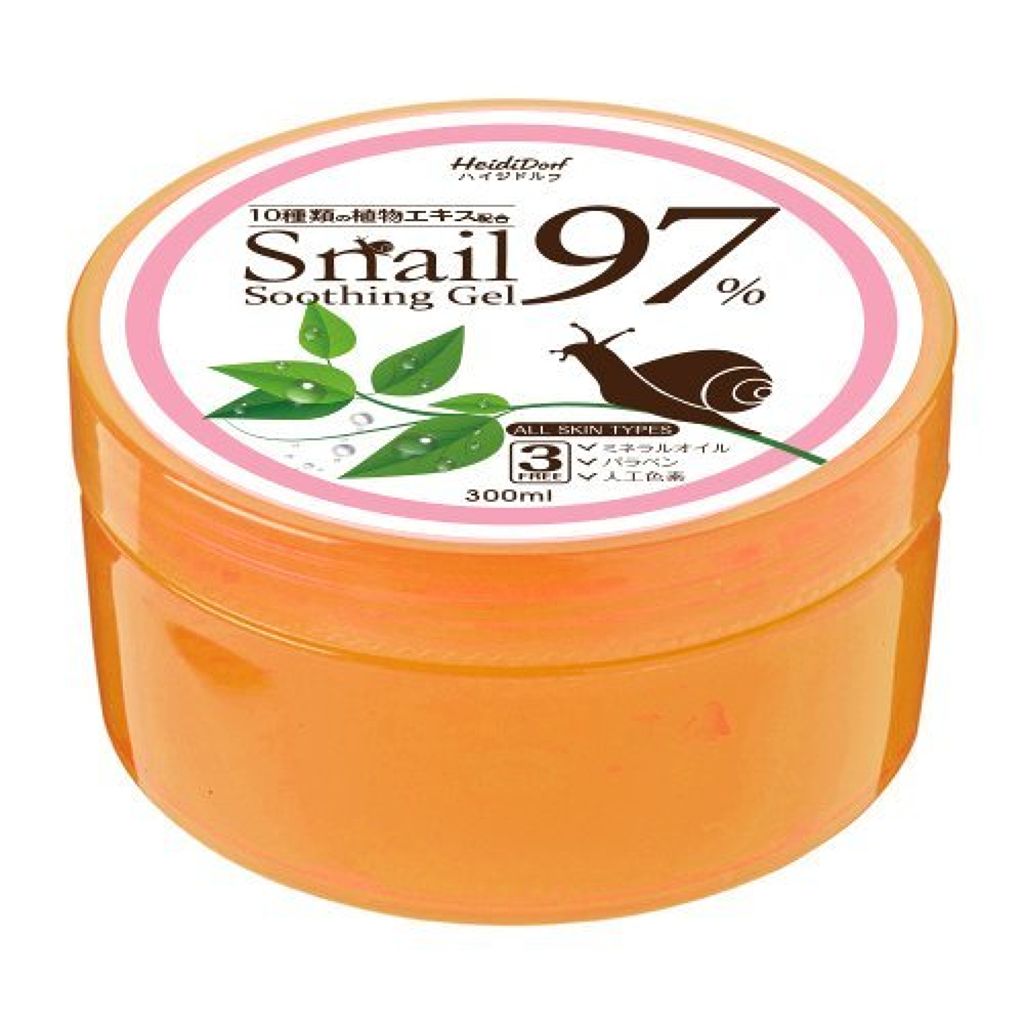 Snail Soothing Gel 97% ハイジドルフ