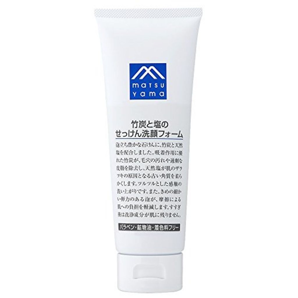 Mマークシリーズ 竹炭と塩のせっけん洗顔フォーム