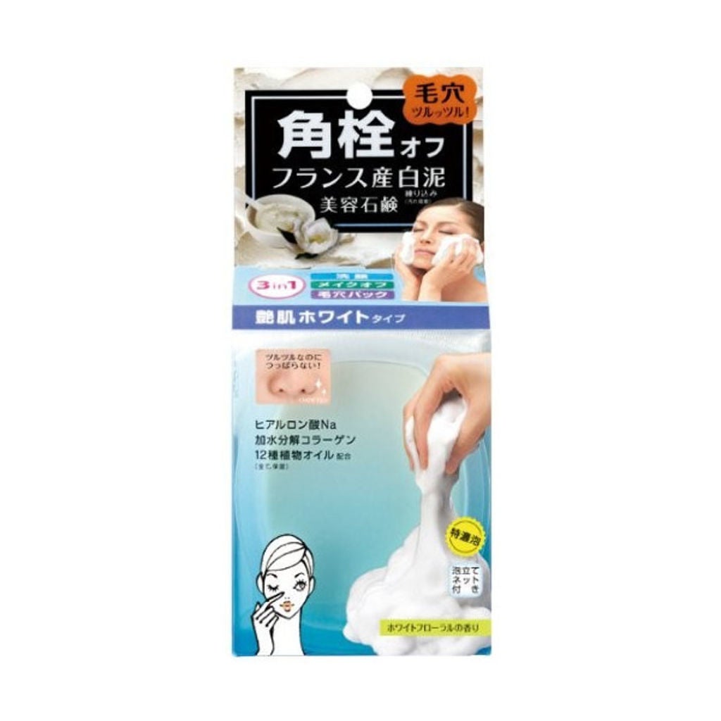 角栓オフ 白泥石鹸 ホワイトアップ ツルリ