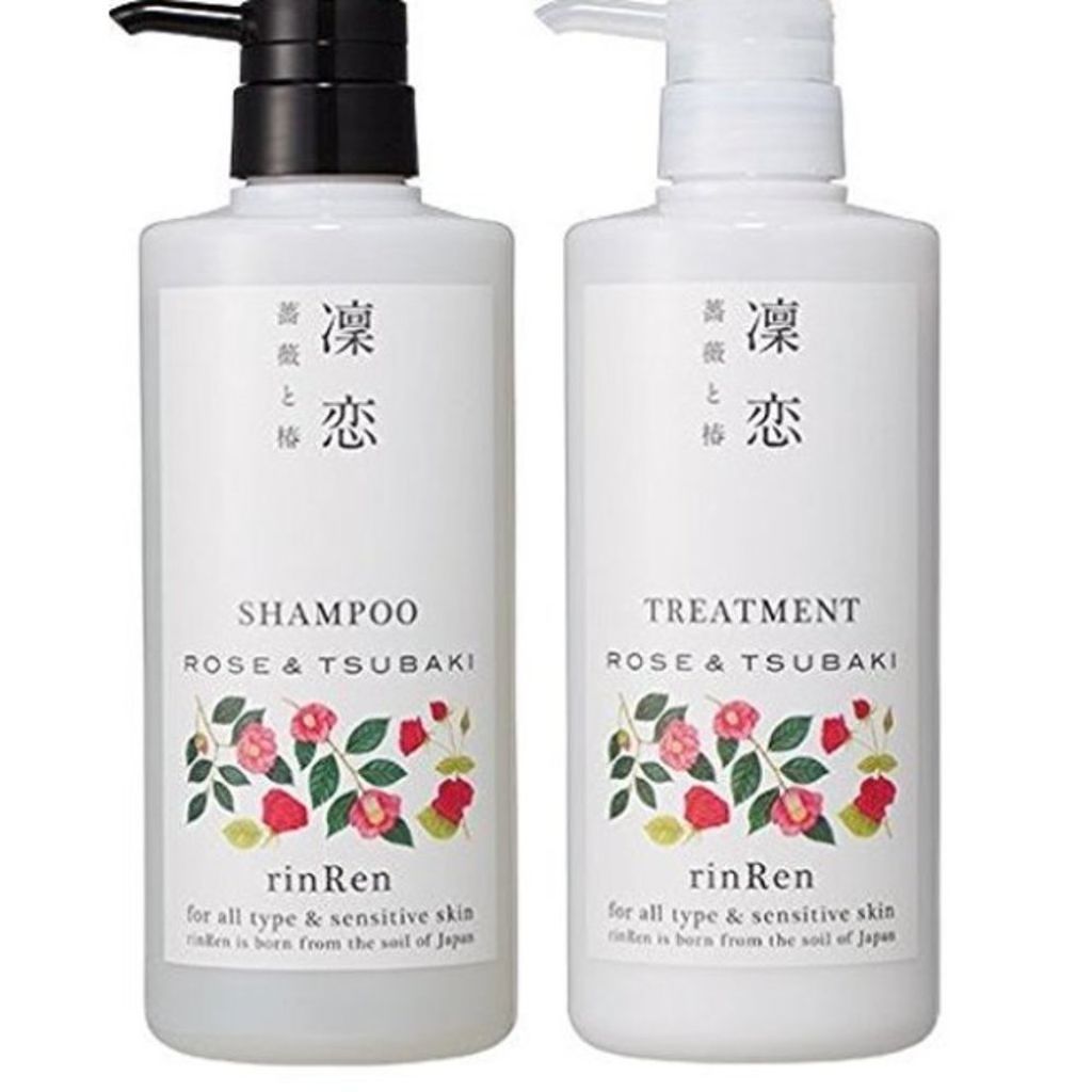 レメディアル シャンプー/トリートメント ローズ&ツバキ rinRen(凛恋)