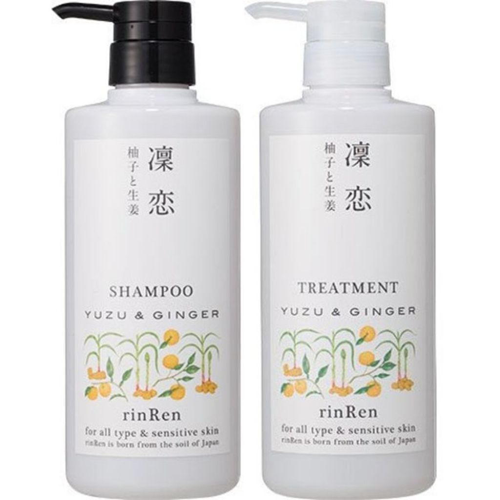 レメディアル シャンプー/トリートメント ユズ&ジンジャー rinRen(凛恋)
