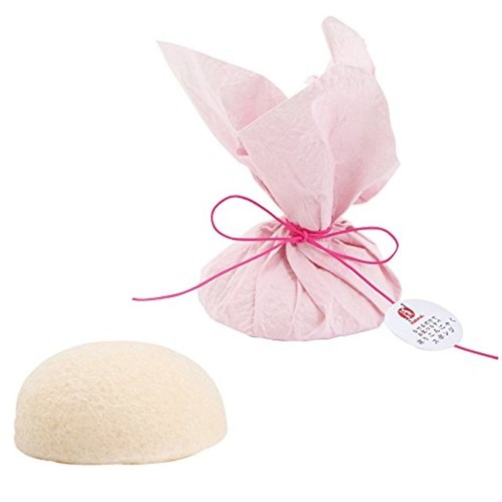 まかないこすめ 凍りこんにゃくスポンジ(桃)