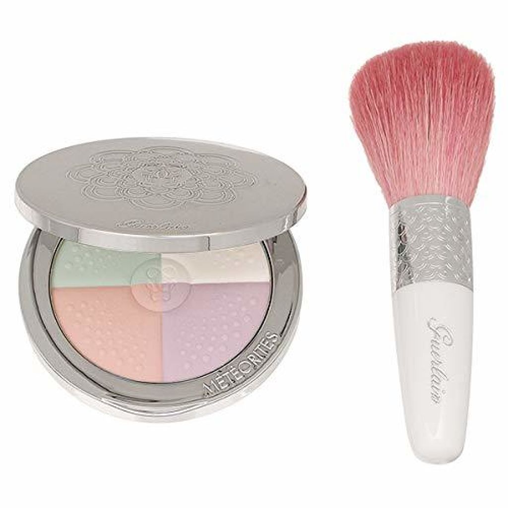 ゲラン メテオリットトラベリングコンパクト&ブラシ GUERLAIN