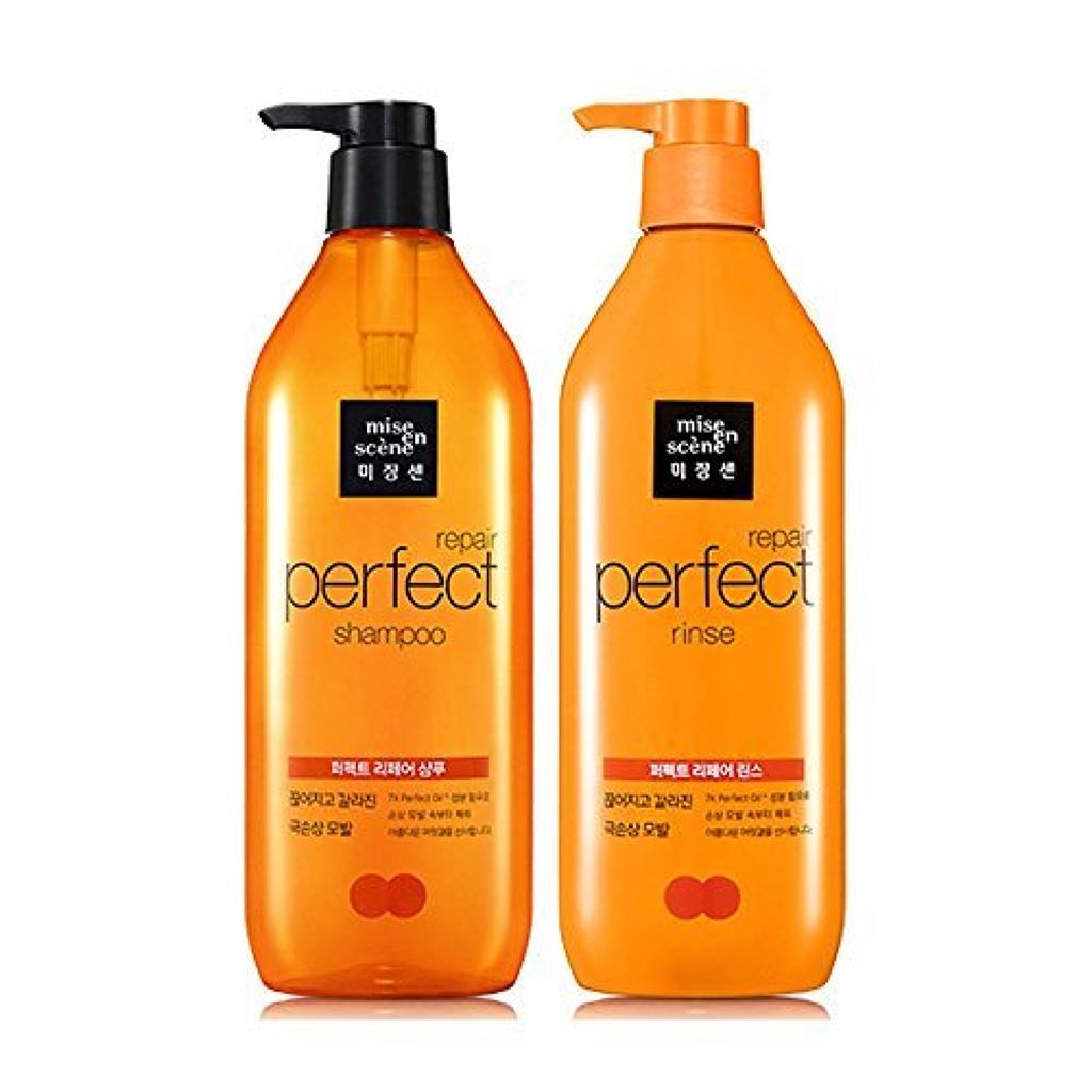 miseen scene(ミジャンセン) パーフェクト セラム シャンプー&リンス miseenscene