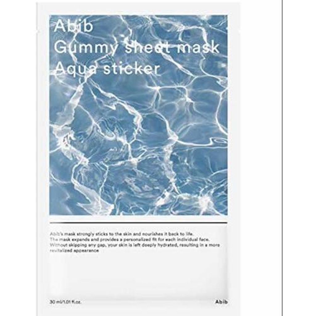 ガムシートマスク アクアステッカー Abib