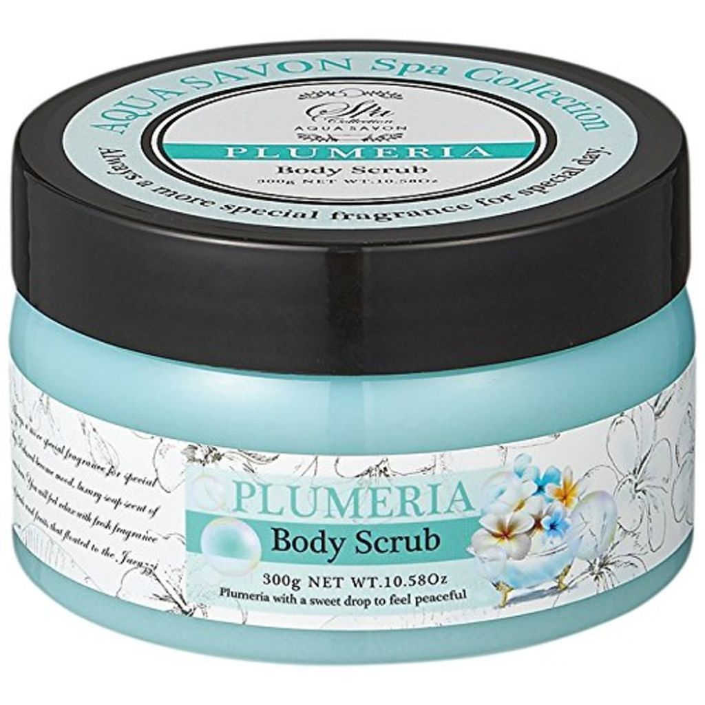 アクアシャボン スパコレクション ボディスクラブ プルメリアスパの香り