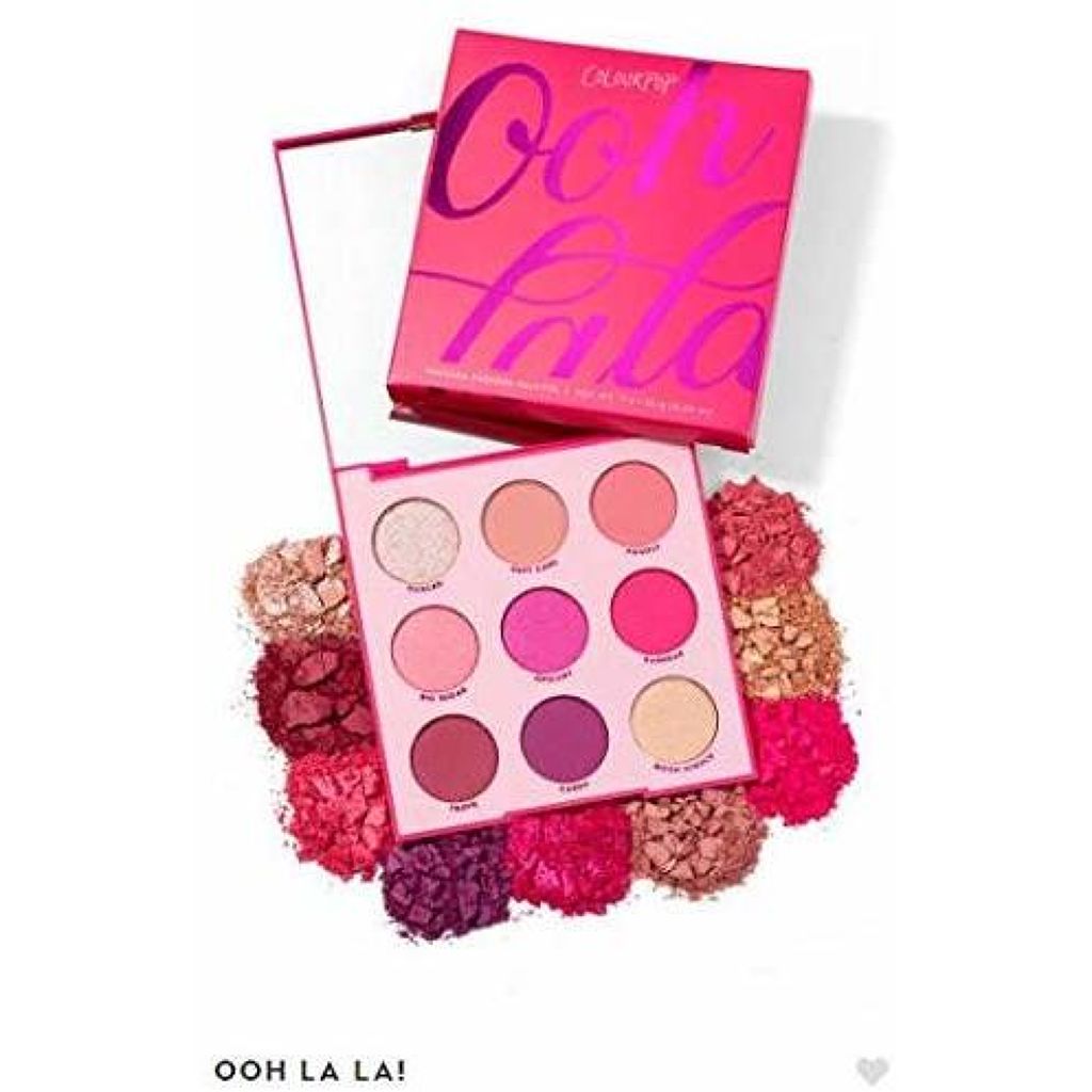 shadow pallet ooh la la! ColourPop