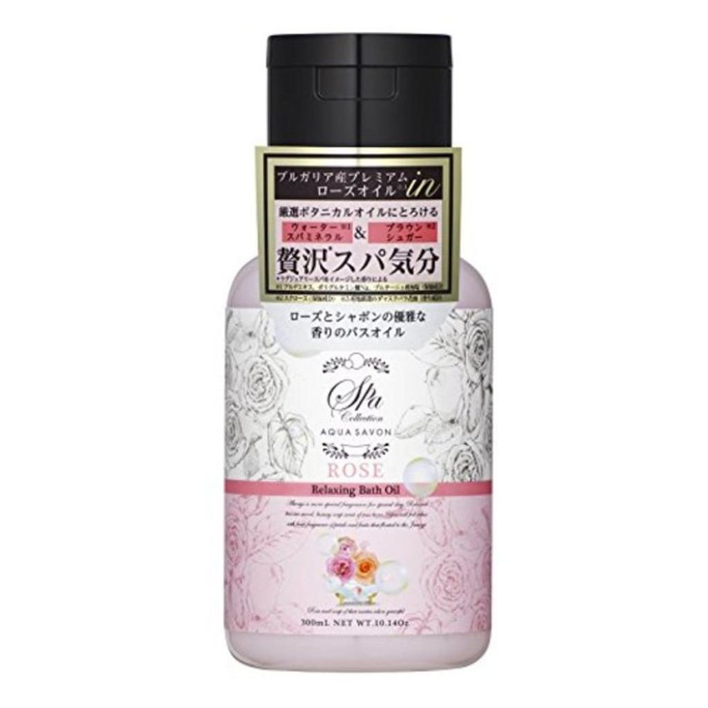 スパコレクション リラクシングバスオイル ローズスパの香り アクアシャボン