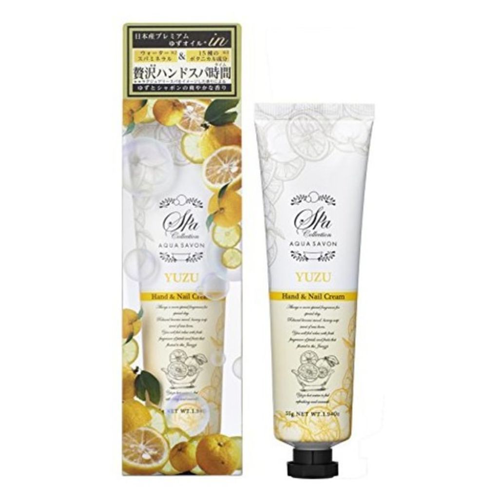 スパコレクション ハンド&ネイルクリーム ゆずスパの香り アクアシャボン