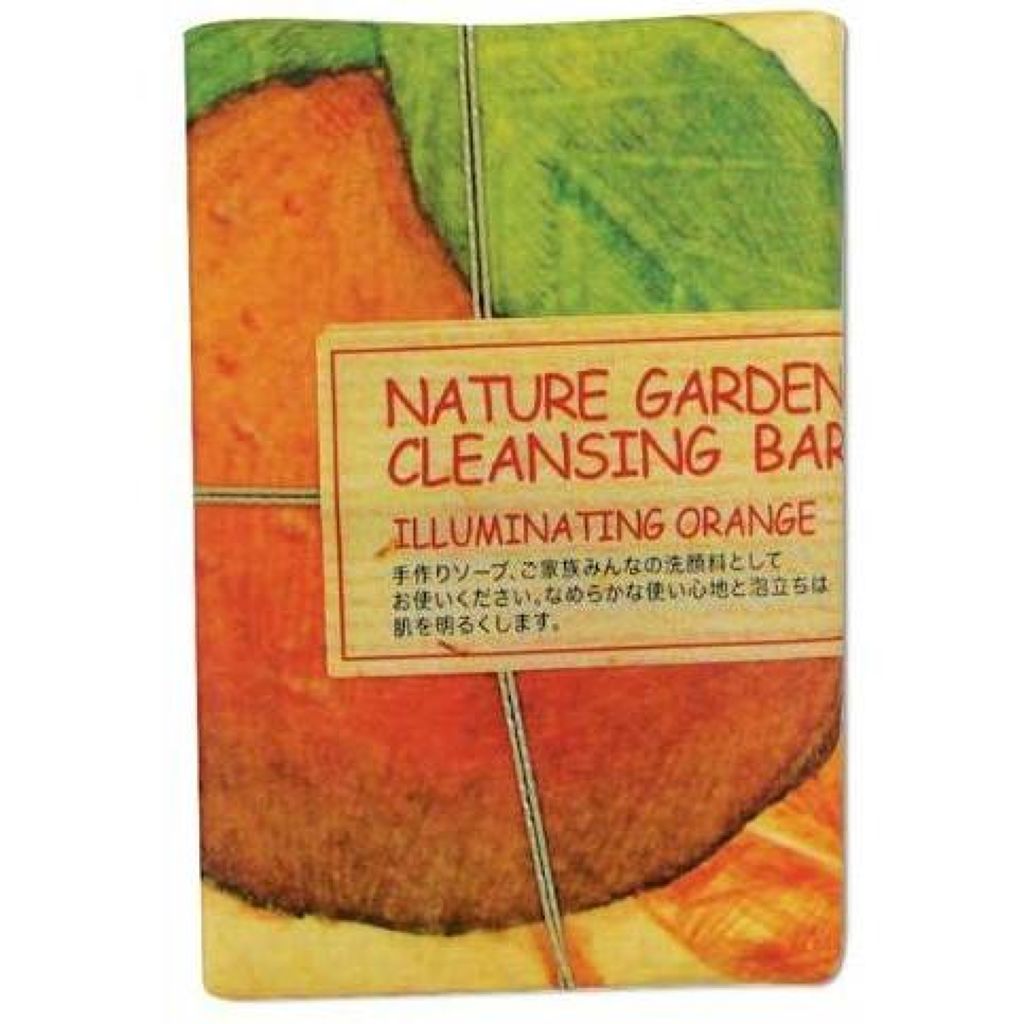 THE FACE SHOP ネイチャーガーデンクレンジングバー(イルミネーティング オレンジ)